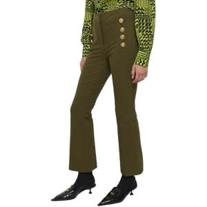 derek lam 10 crosby khaki Robertson flare pants, Size US10/Uk12/14