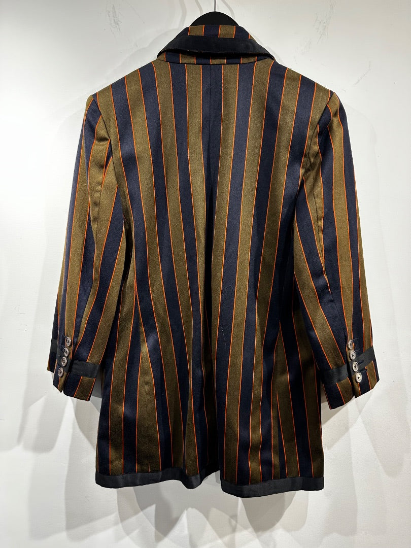 paul smith khaki & navy stripe blazer, Size 42