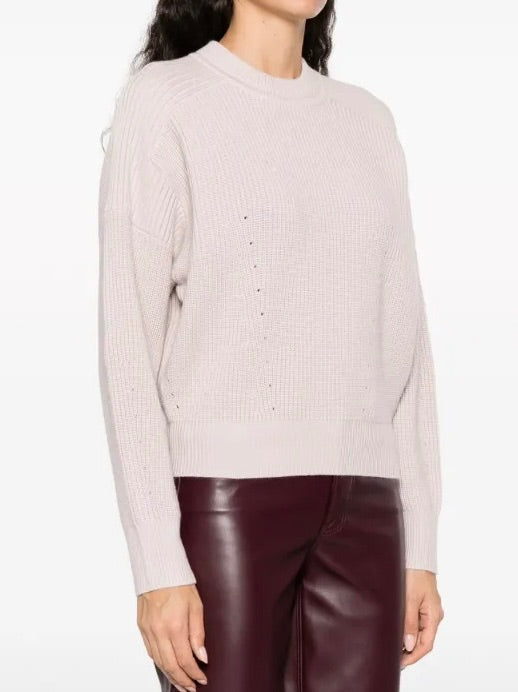 Isabel Marant Etoile nude blow merino wool sweater, Size 40
