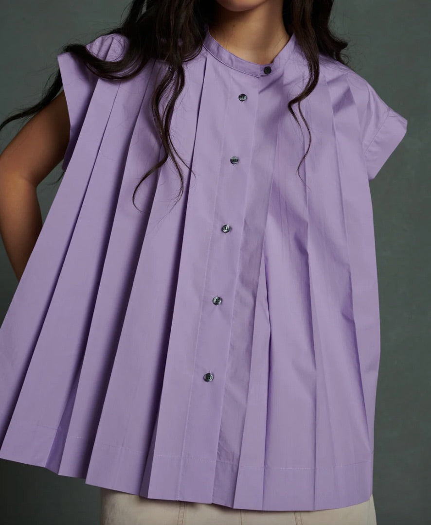 Soeur Lilac Abeille blouse, Size 36