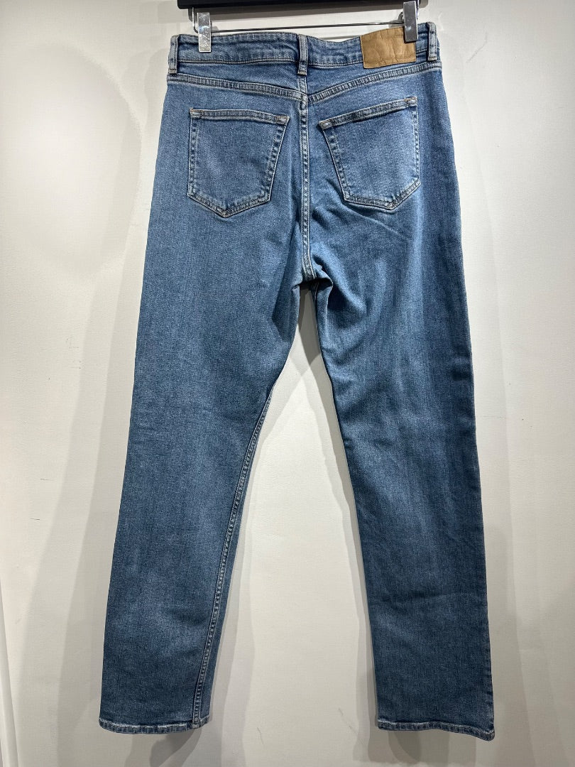 samsoe and samsoe blue split hem jeans, Size waist 28