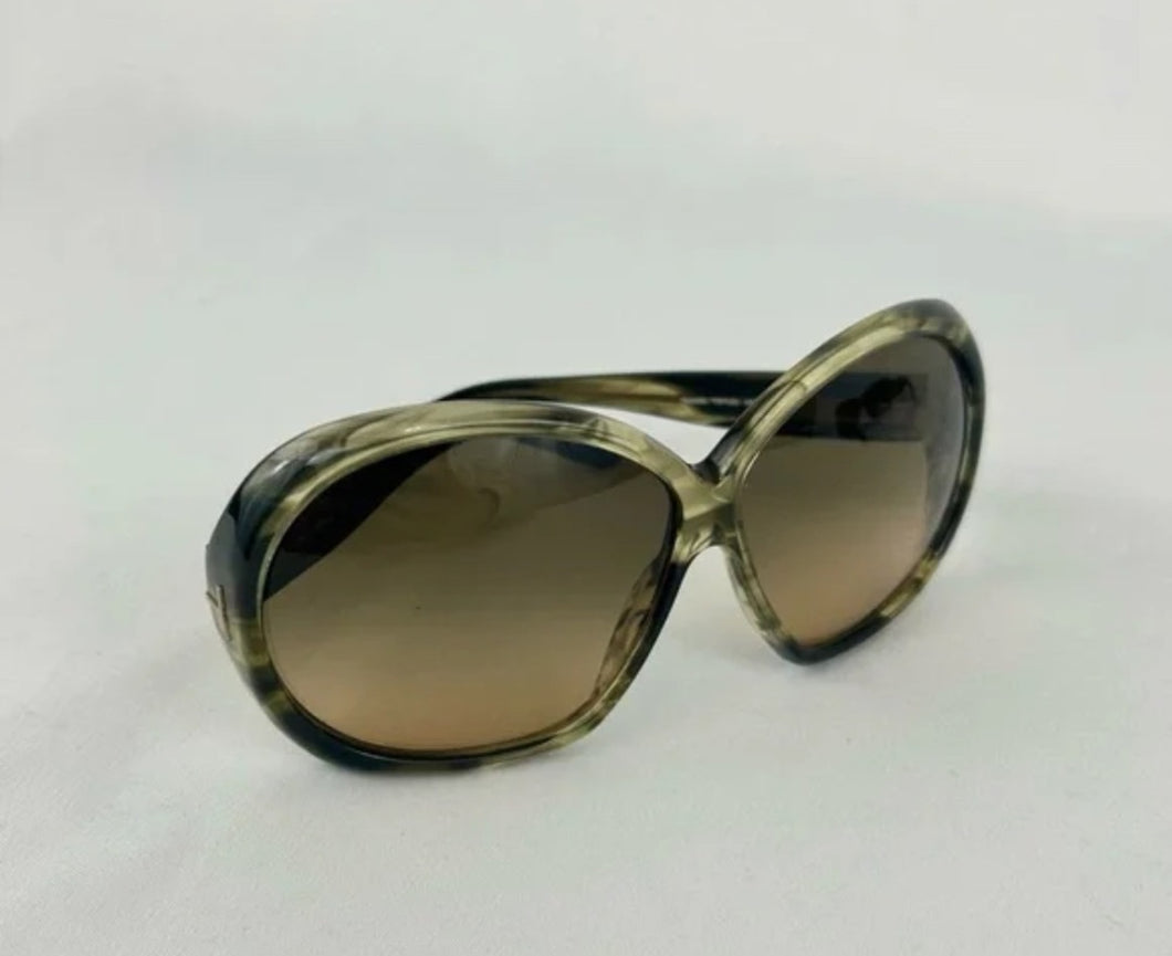 Tom Ford Green Natalia Sunglasses, Size One Size