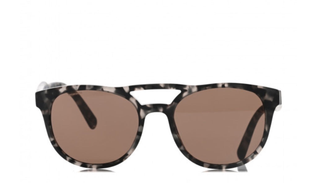 Prada Grey Grey tortoiseshell sunglasses, Size One size