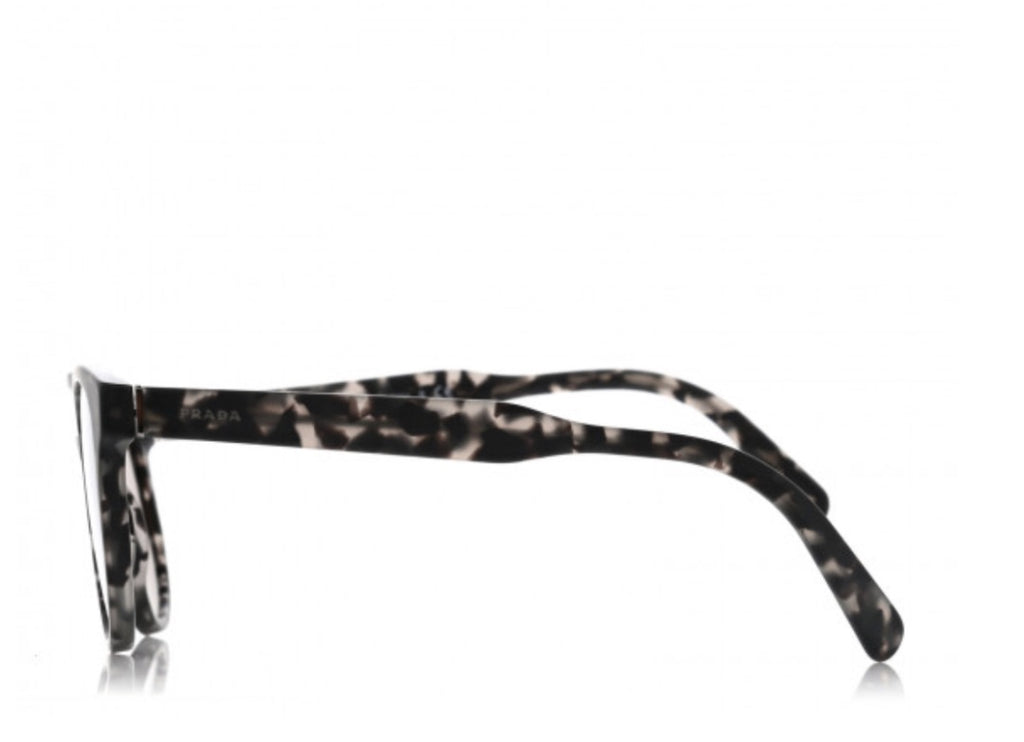 Prada Grey Grey tortoiseshell sunglasses, Size One size