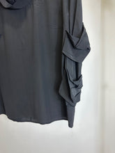 Load image into Gallery viewer, Miu Miu Black Silk blouse, Size 40
