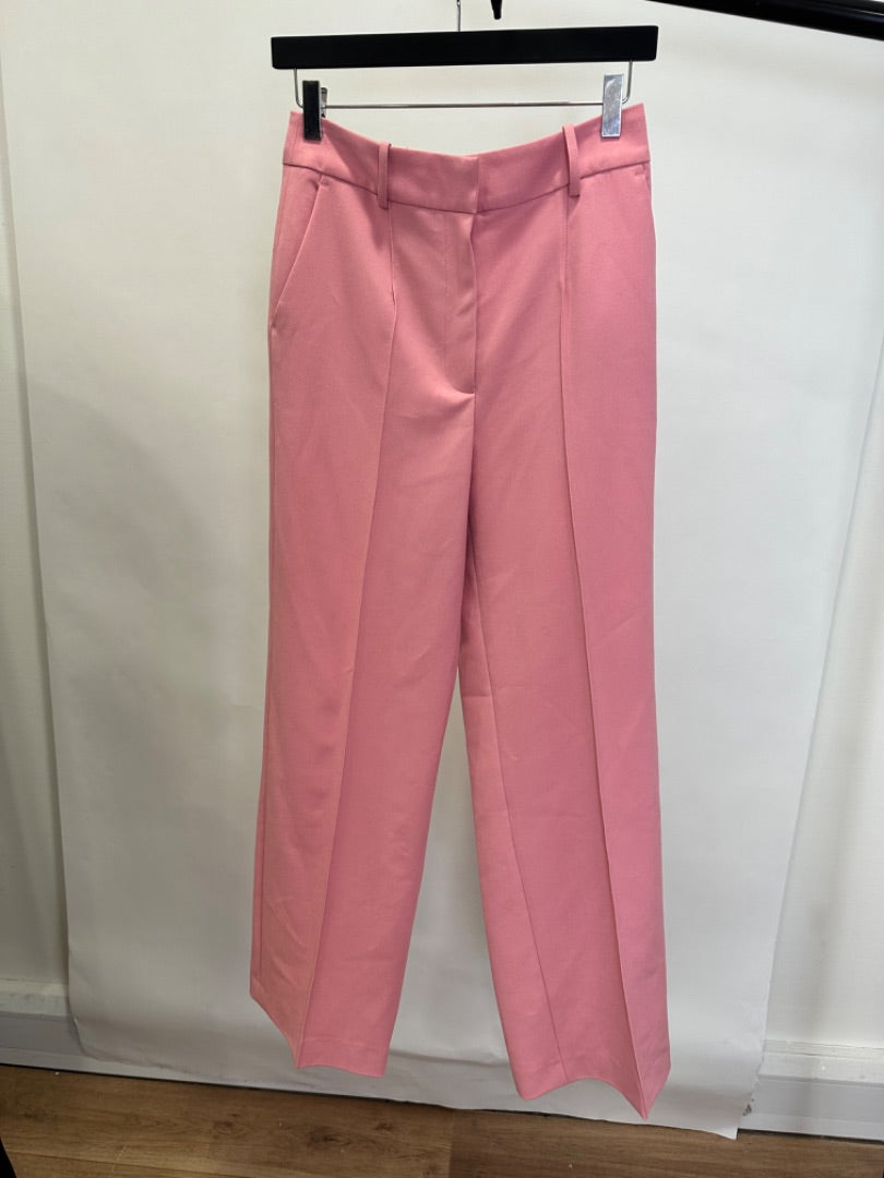 Aligne Pink wide legged tailored trousers, Size 8