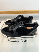 Load image into Gallery viewer, Massimo Dutti Black Suede Trainers, Size 41

