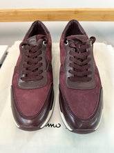 Load image into Gallery viewer, Massimo Dutti Plum Suede Trainers, Size 41
