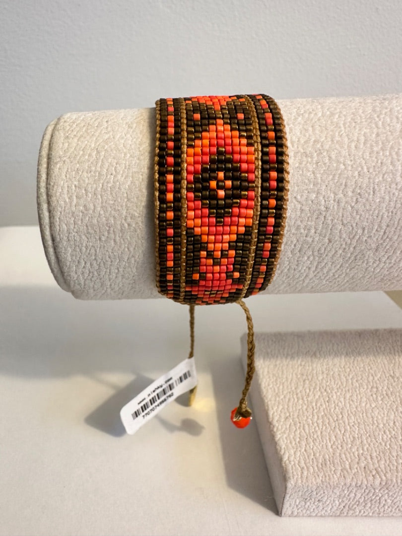 Mishky Coral Diamond Bracelet, Size One Size