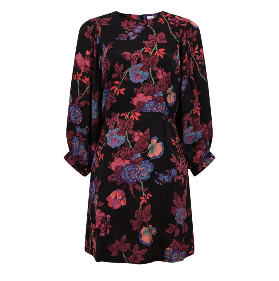 Reiss Multicoloured Floral dress, Size 14