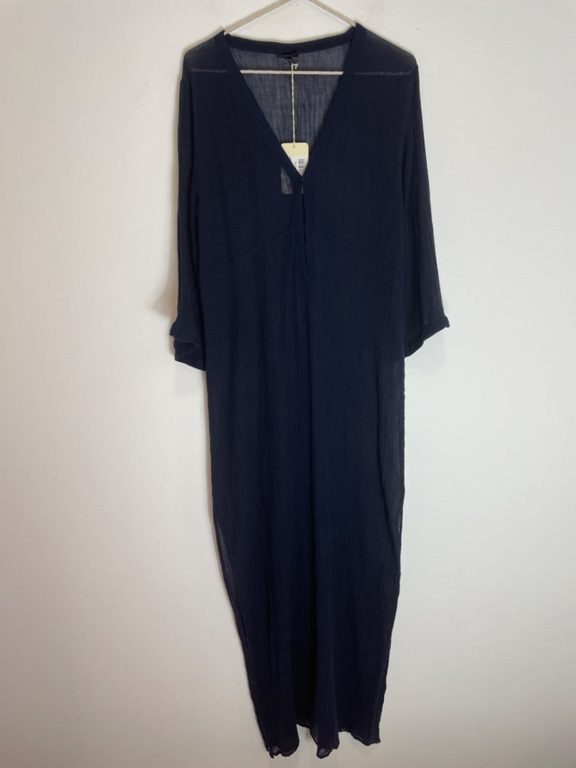 Ambas Italy Navy Long Tunic, Size 2