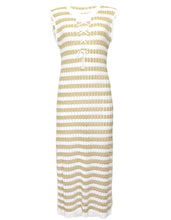Load image into Gallery viewer, Ruth Erotokritou Gold Knit dress, Size L
