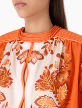Load image into Gallery viewer, farm rio Orange Aura top, Size S

