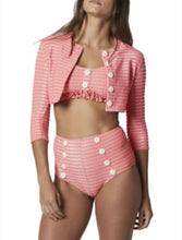 Load image into Gallery viewer, Lisa Maria Fernandez Pink Three piece bikini, Size 4
