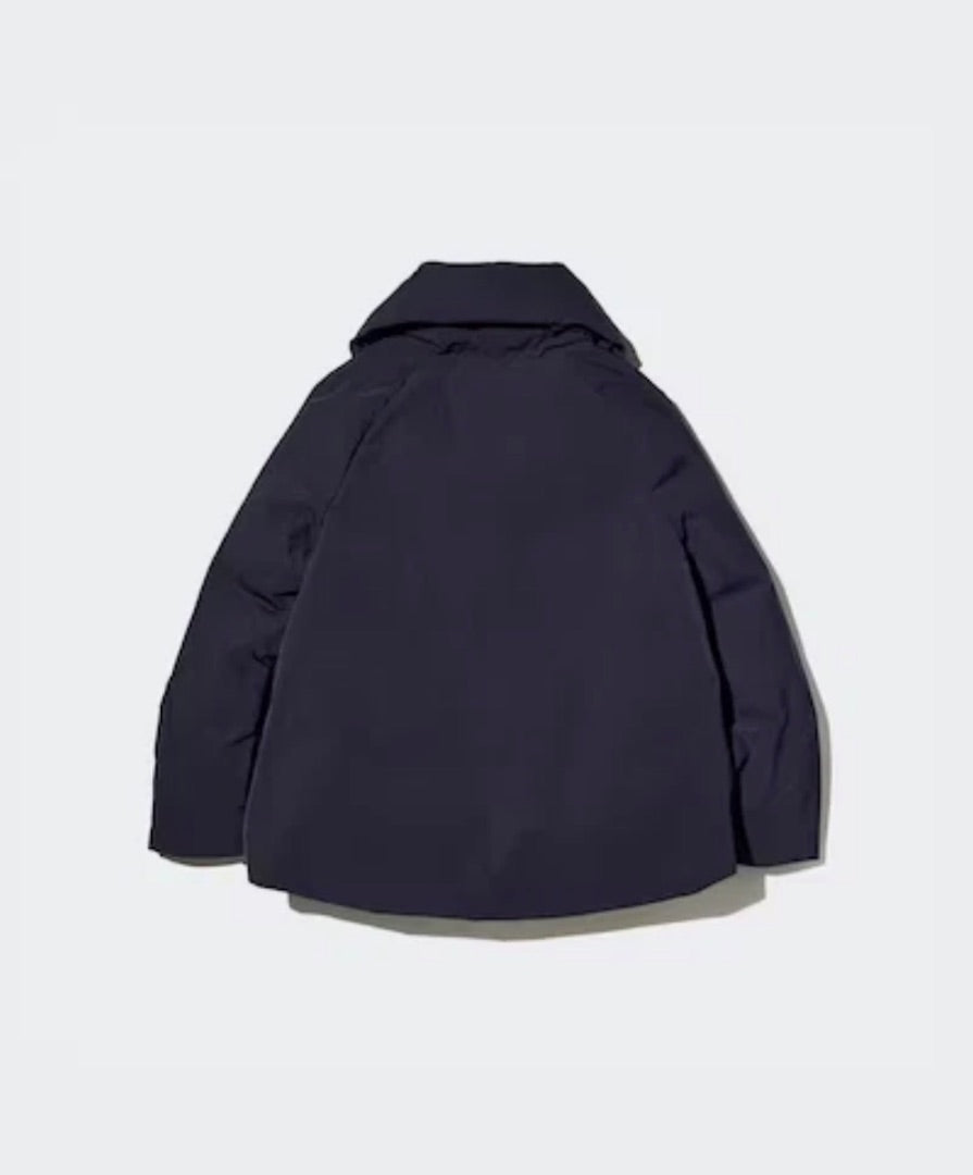 Jil Sander X Uniqlo Navy Blue Hybrid padded jacket, Size Small