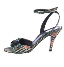 Load image into Gallery viewer, Lulu guinness Multicoloured Fabric rose print shoes, Size 40
