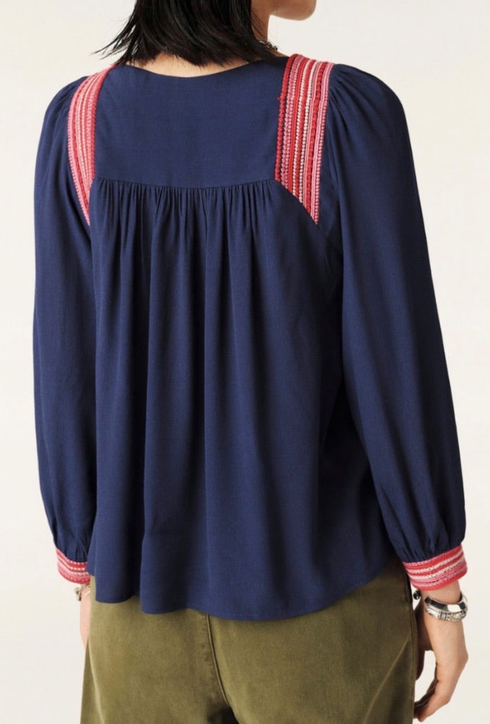 Bash Blue Tops, Size 4