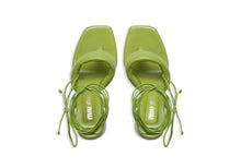 Load image into Gallery viewer, Miu miu Green Padded sandals, Size 37.5
