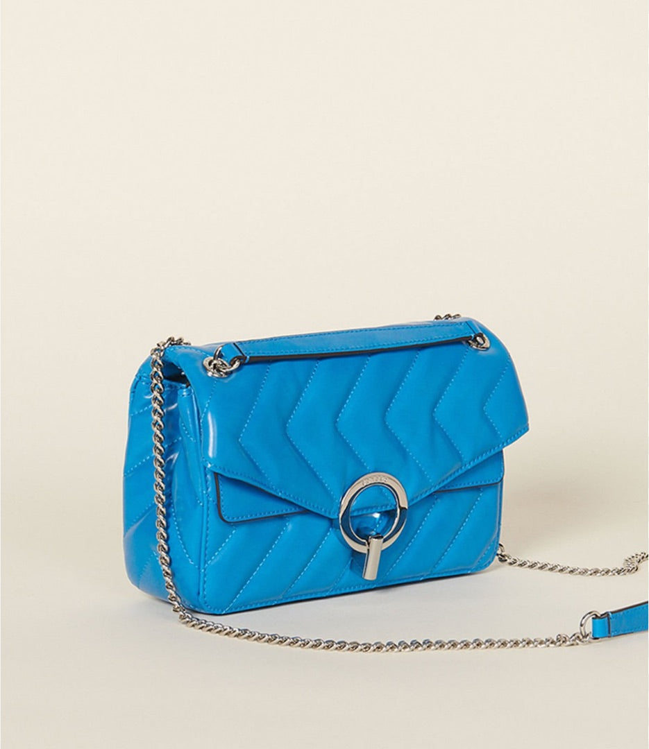 Sandro Turquoise handbag, Size Medium