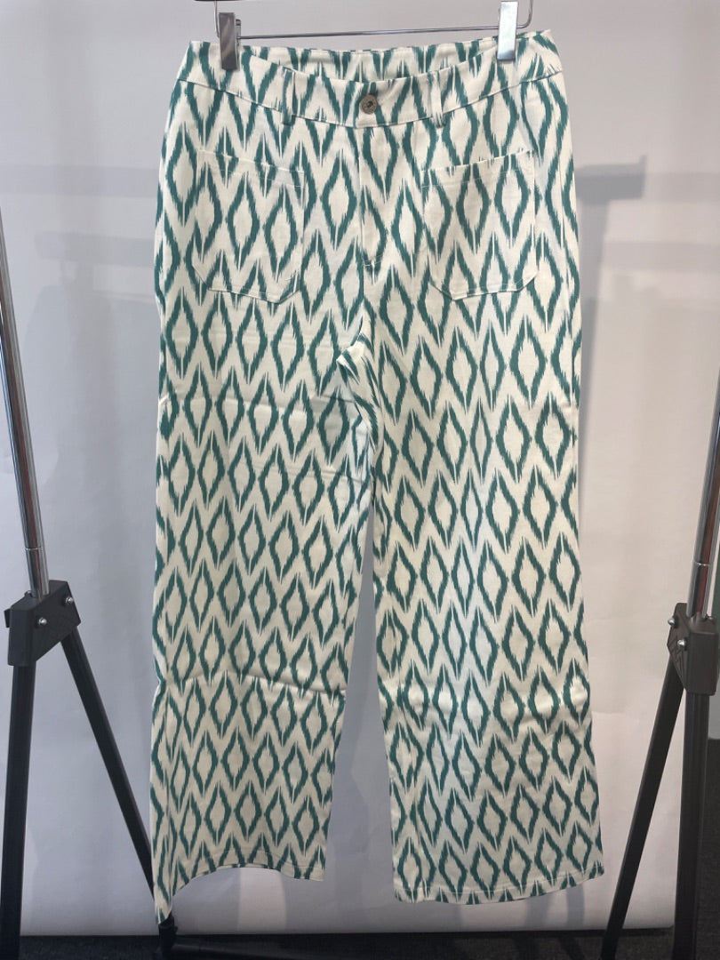 Mindtraveler Green Aztec jeans, Size 38