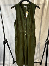 Load image into Gallery viewer, whistles khaki utility jumpsuit, Size 12

