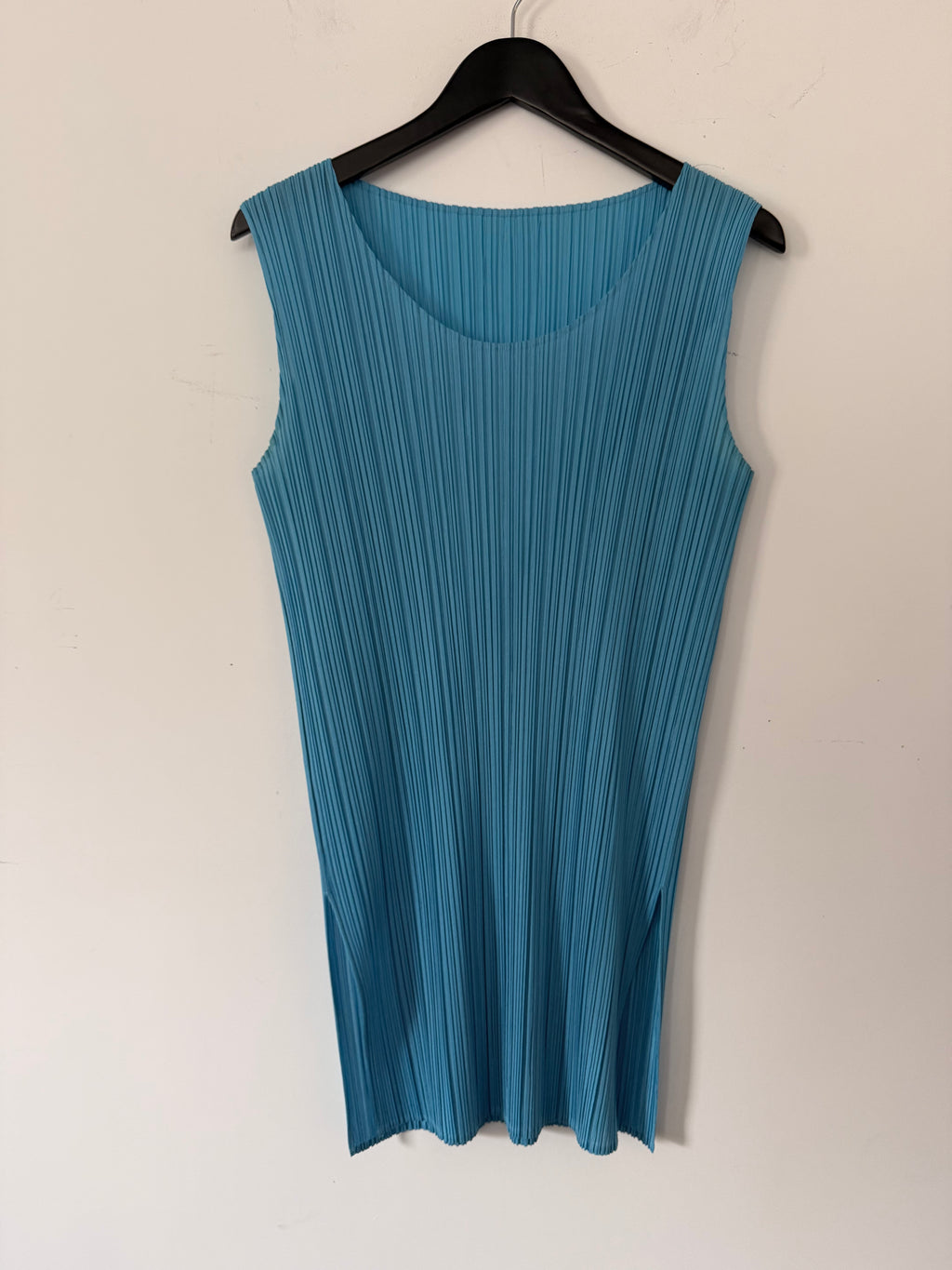 Issey Miyake Pleats Please split side tunic  - M