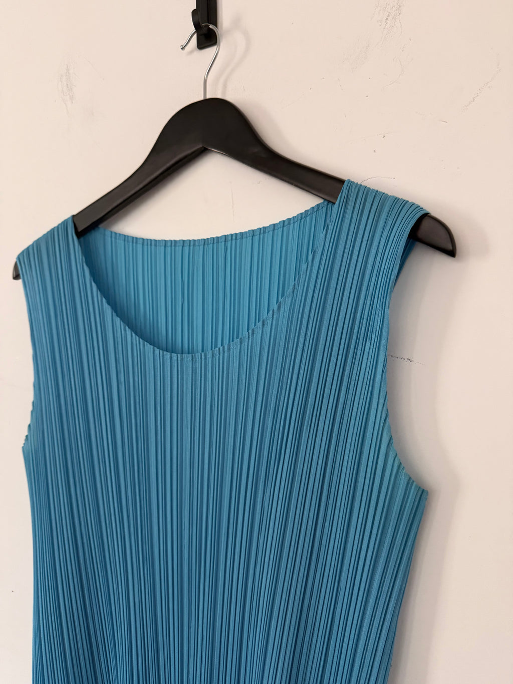Issey Miyake Pleats Please split side tunic  - M