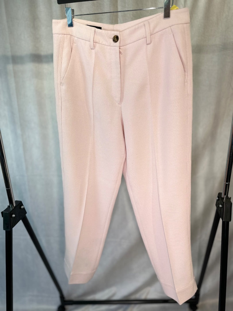 Me + Em pastel pink tailored trousers, Size 12