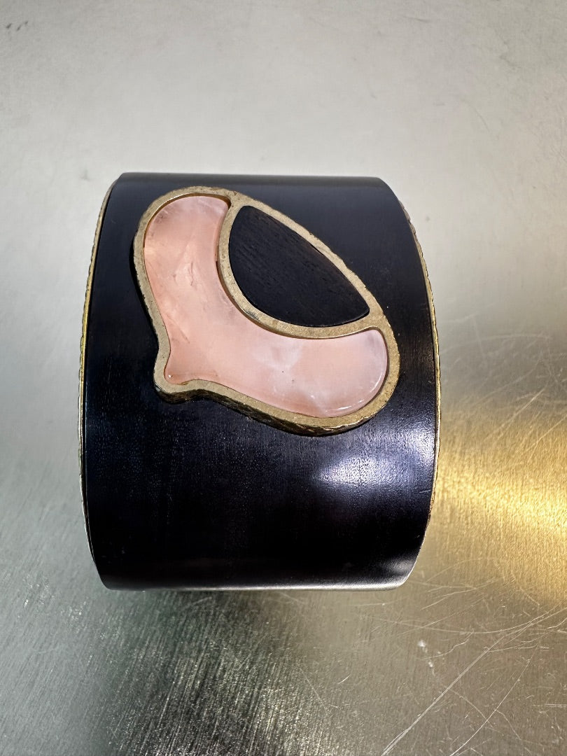 Bottega veneta black Vintage bottega veneta cuff, Size