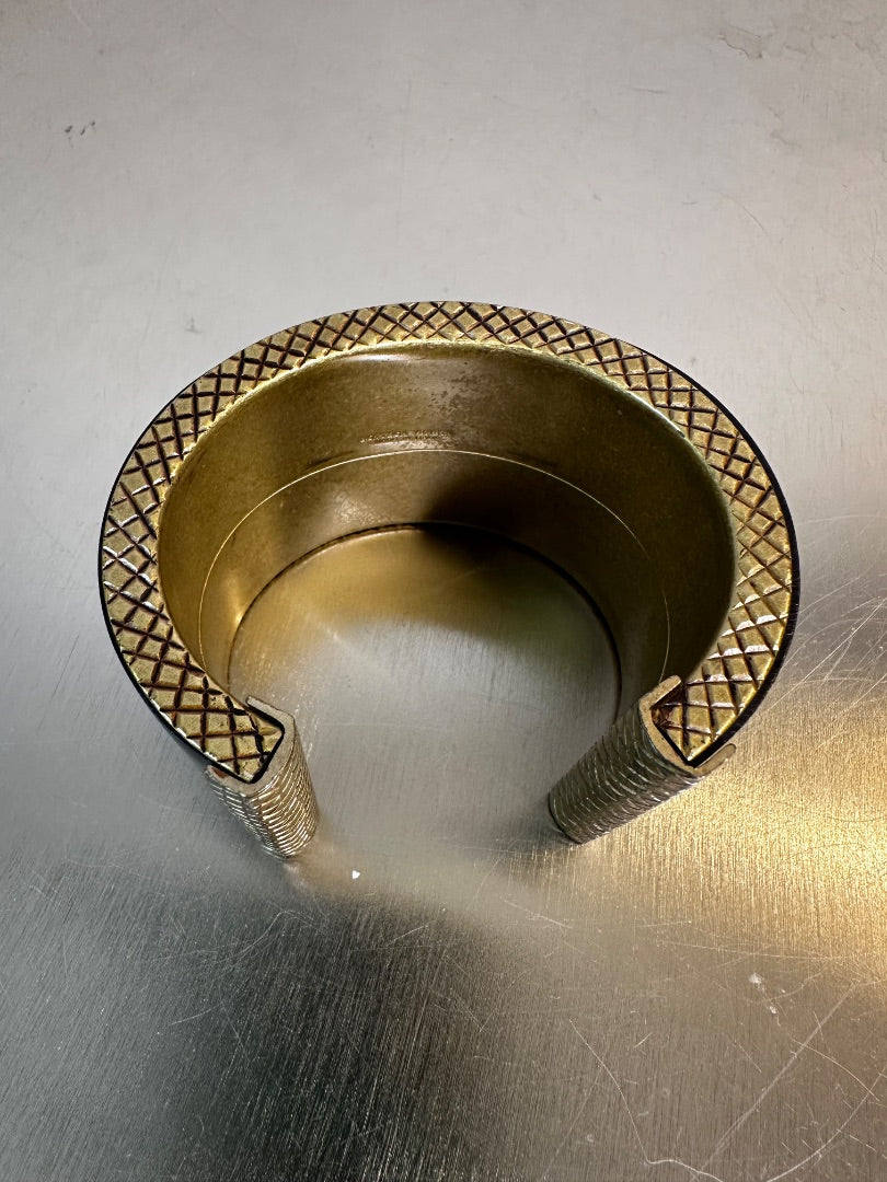 Bottega veneta black Vintage bottega veneta cuff, Size