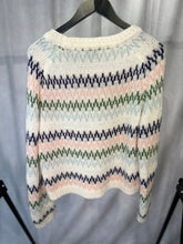 Load image into Gallery viewer, paul &amp; joe sister Ivory Fairisle sweater, Size 3
