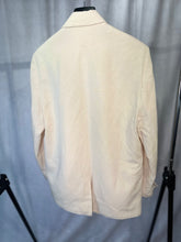 Load image into Gallery viewer, Zara Cream Double breasted linen jacket, Size L
