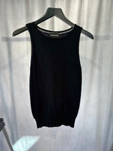 Load image into Gallery viewer, Emporio Armani Black cashmere vest, Size 44
