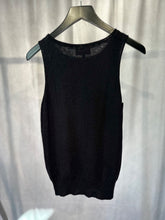 Load image into Gallery viewer, Emporio Armani Black cashmere vest, Size 44
