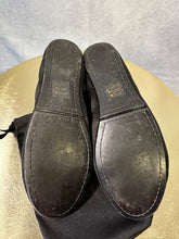 Load image into Gallery viewer, Jaeger Black Satin ballet slippers, Size 39
