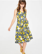 Load image into Gallery viewer, Boden Multicoloured Jade cotton Dress, Size 12
