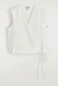 COS White Crossover top, Size 42
