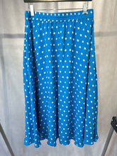 Load image into Gallery viewer, essentiel antwerp turquoise polka dot skirt, Size 40
