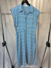 Load image into Gallery viewer, whistles blue Astrix floral dress, Size 10
