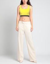 Load image into Gallery viewer, Pinko Cream Crop lamby bralette, Size M

