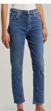 Load image into Gallery viewer, Citizens of Humanity blue charlotte straight leg jeans, Size 28

