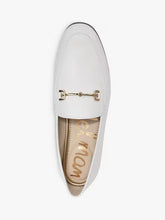Load image into Gallery viewer, sam edelman white loraine leather loafer, Size 6
