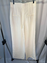 Load image into Gallery viewer, Zara Ivory Linen Trousers, Size M
