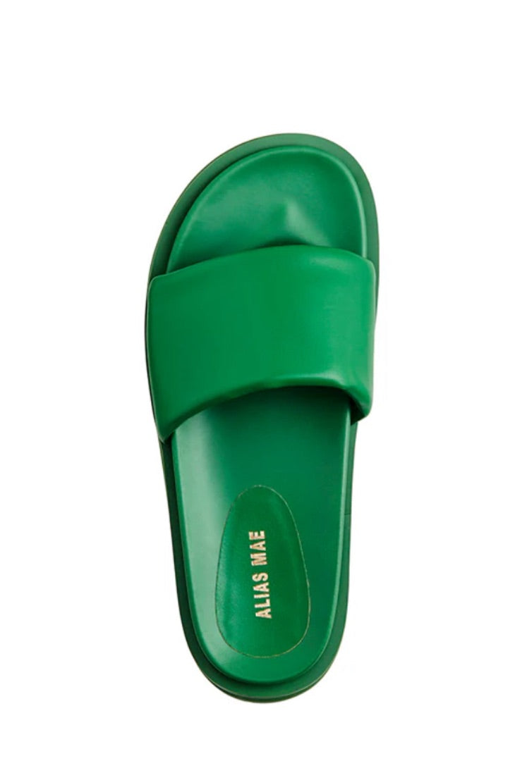 Alias mae Green Slides, Size 38