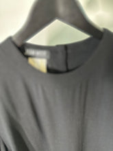 Load image into Gallery viewer, jean muir black vintage wool shift dress, Size 14
