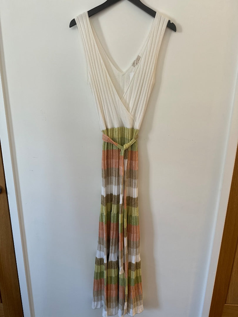 Ruth Erotokritou Multicoloured Knitted maxi dress, Size M