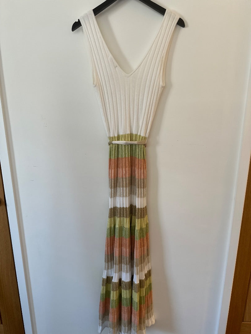 Ruth Erotokritou Multicoloured Knitted maxi dress, Size M