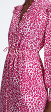 Load image into Gallery viewer, cefinn pink stella frill midi dress, Size 10
