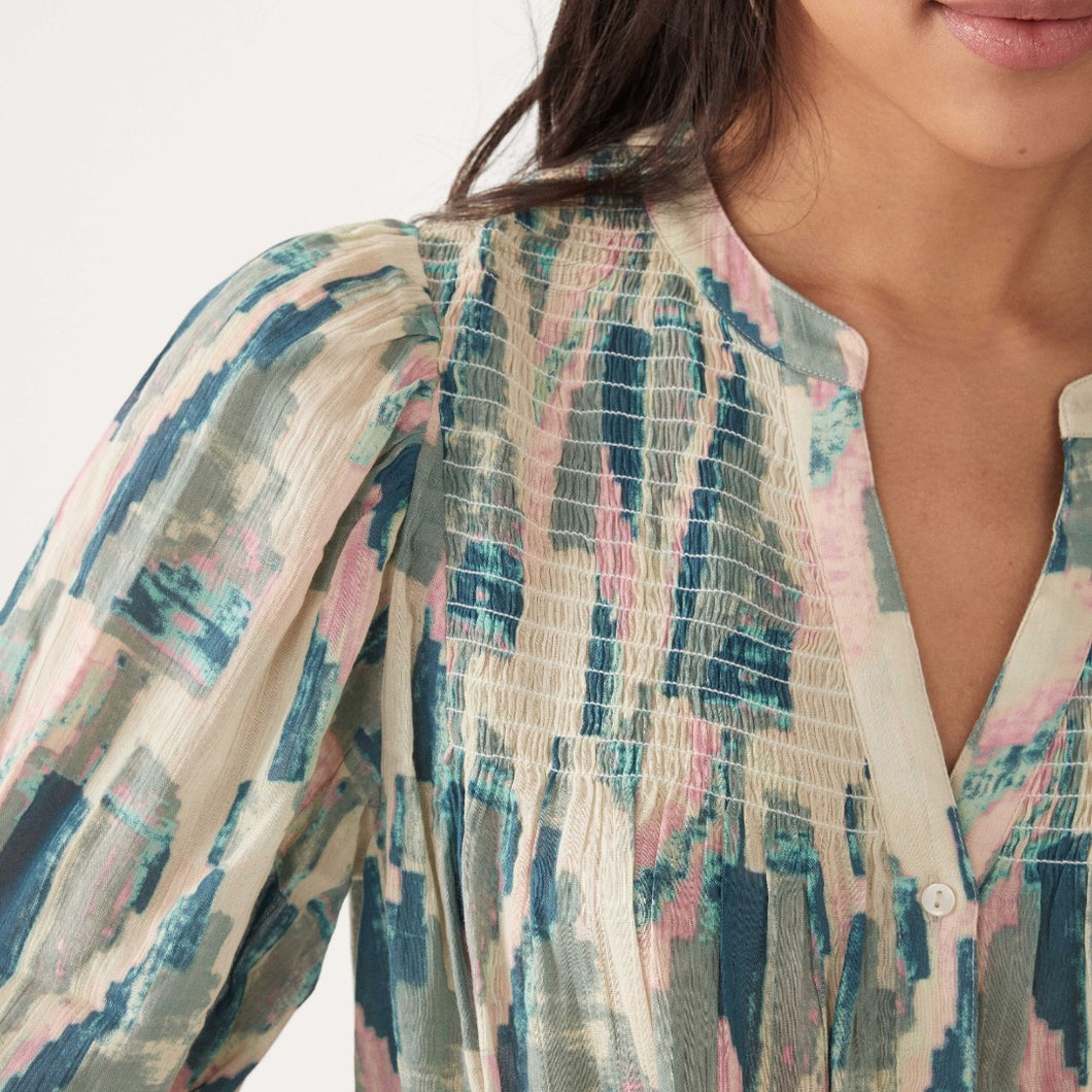 bash multicoloured teodor print shirt, Size medium