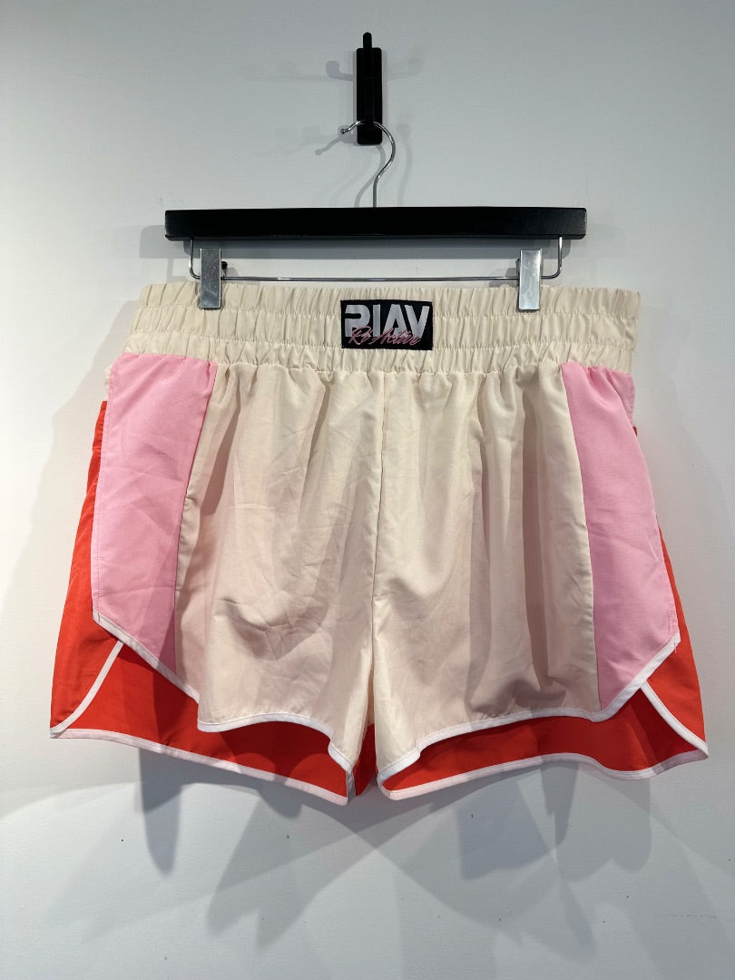 river island multicoloured active shorts, Size large